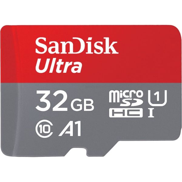 32GB SanDisk MicroSDHC Ultra Class 10 SDSQUAR-032G-GN6IA