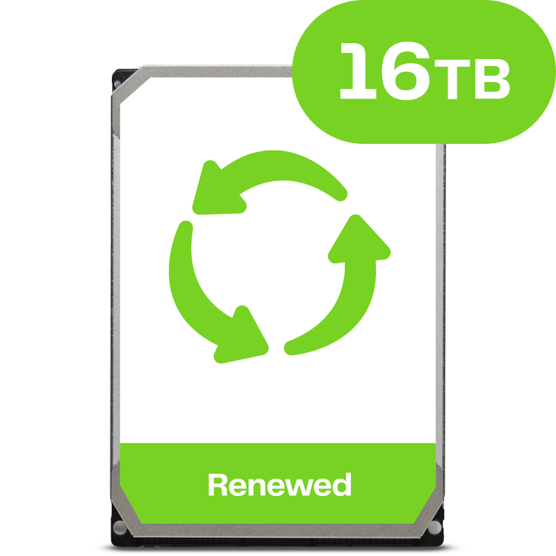 Seagate Exos 16TB Renewed ST16000NM003G