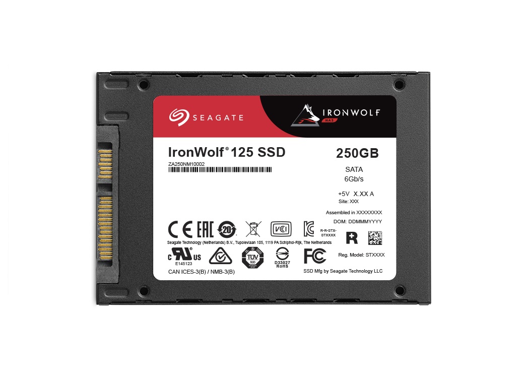 250GB Seagate IronWolf 125 2,5 inch SATA SSD ZA250NM1A002