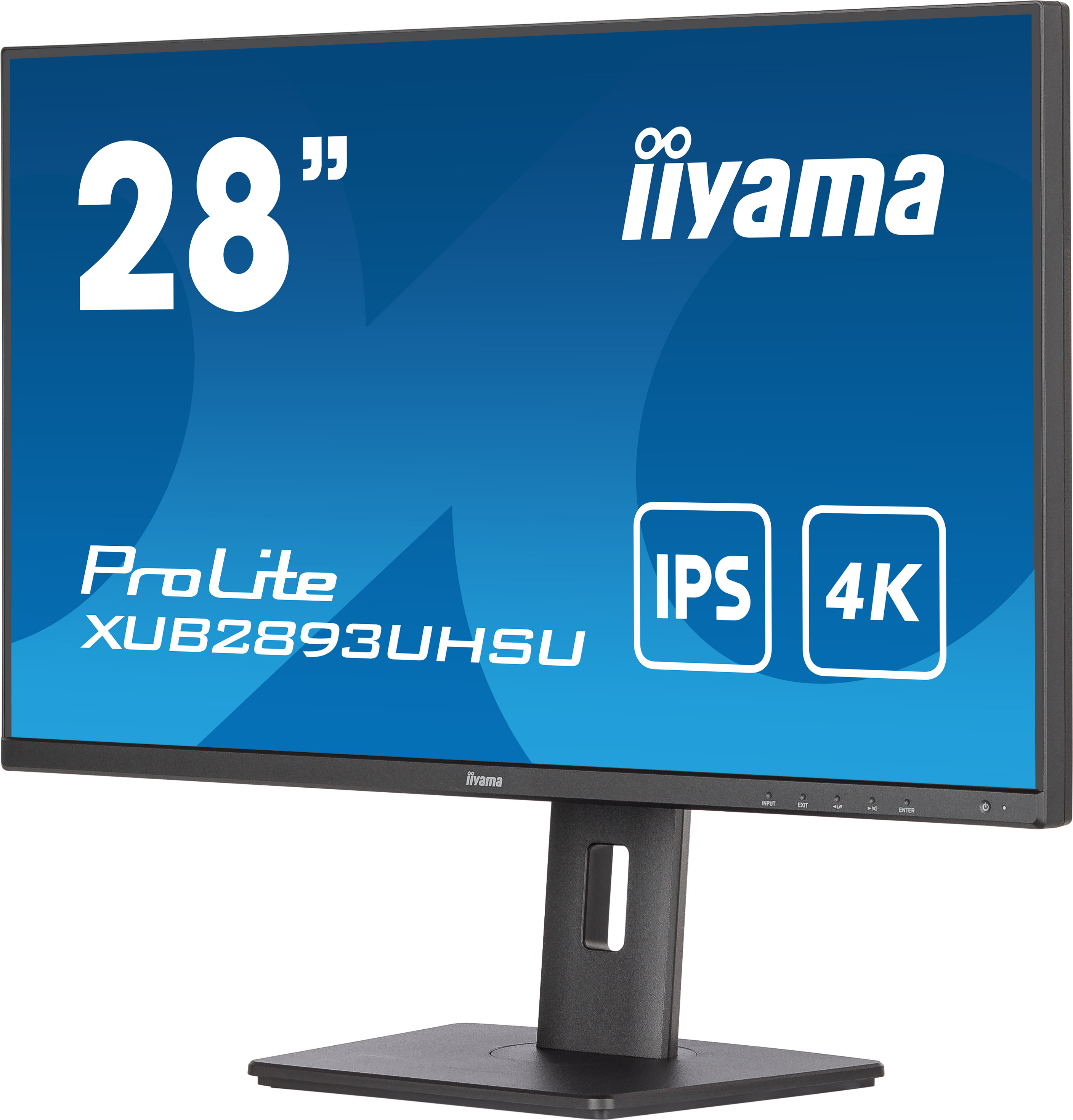 iiyama ProLite XUB2893UHSU-B5 28 IPS met 4K zwart monitor
