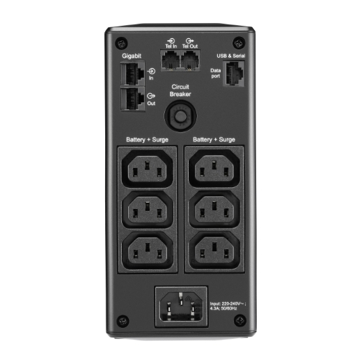 APC Back-UPS Pro 650 230V IEC Sockets BR650MI