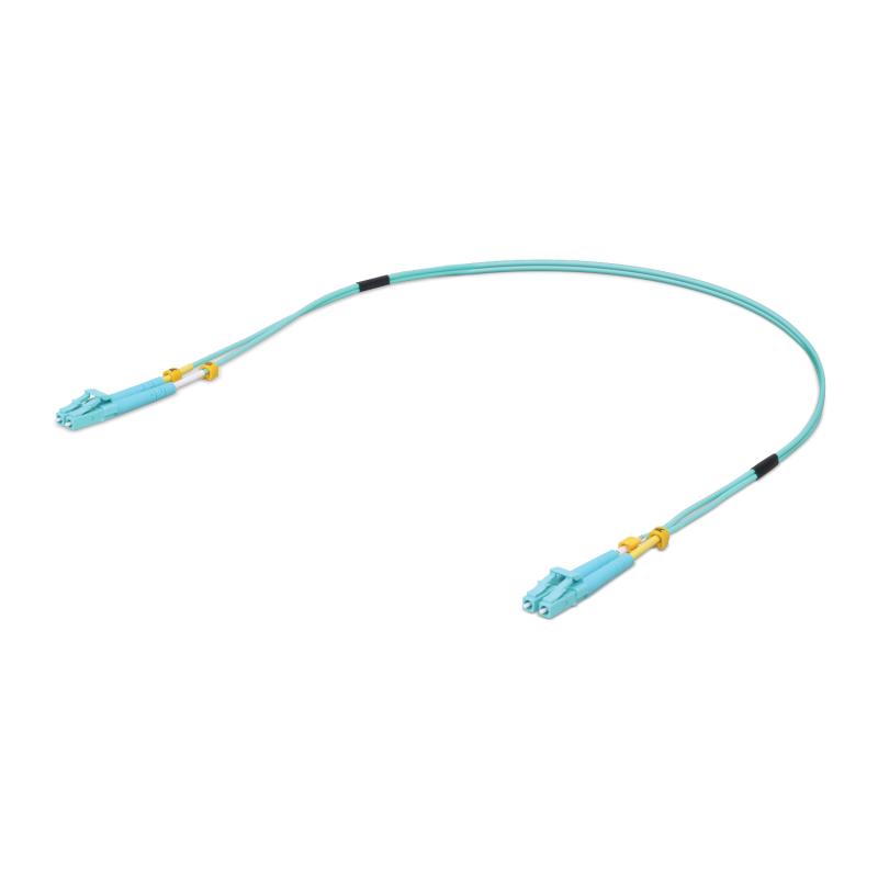 Ubiquiti 10 Gbps OM3 Duplex LC Cable, 0.5m
