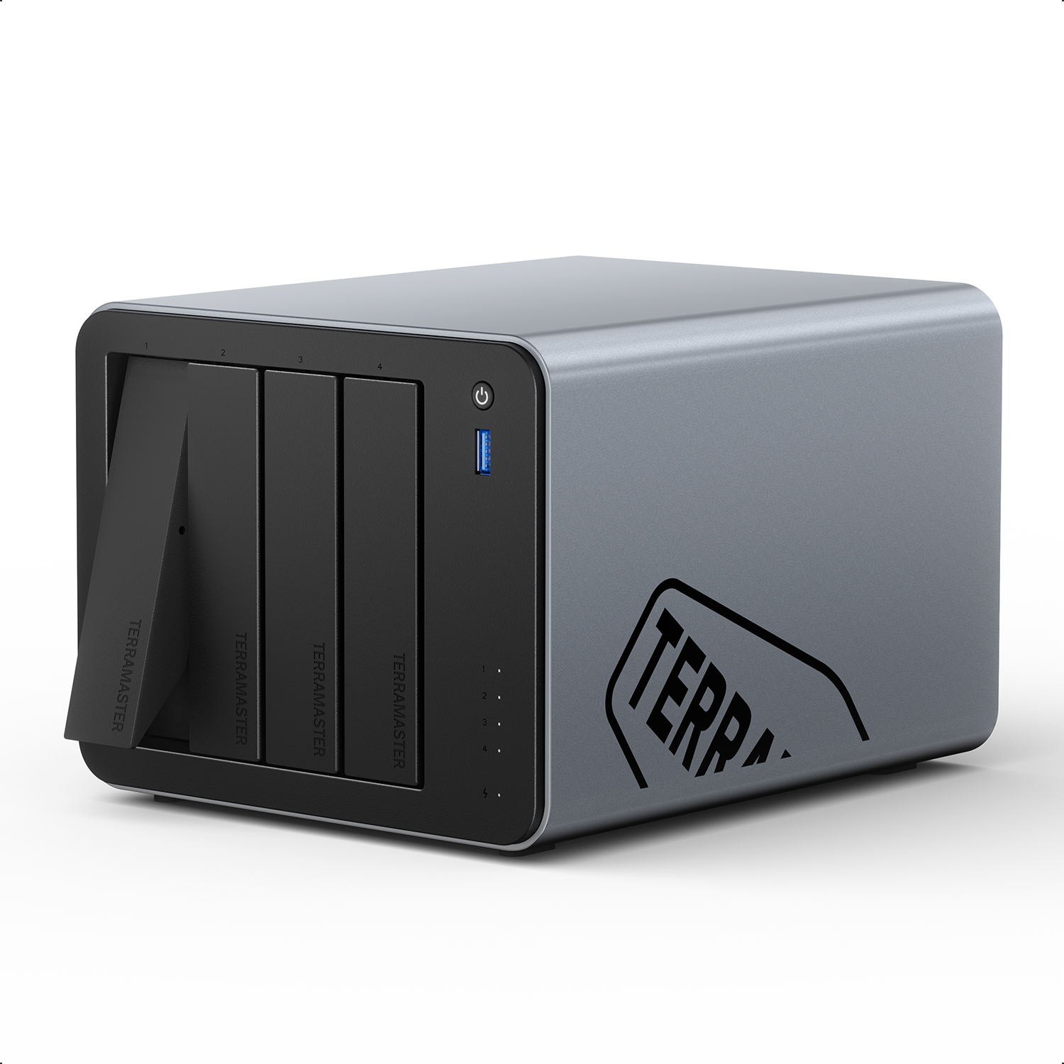 TerraMaster F4-425 Pro -N350 SMB 4-Bay NAS *Gunmetal Gray*
