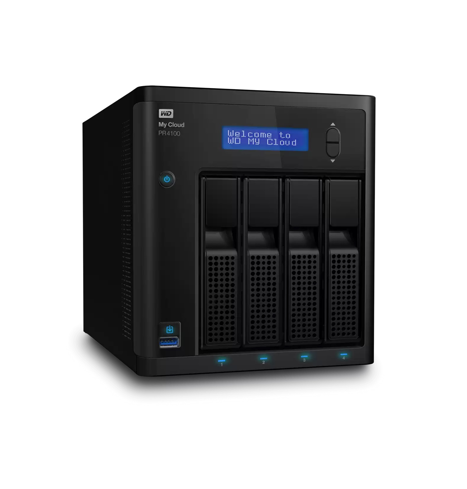8TB WD My Cloud Pro Series PR4100 NAS WDBNFA0080KBK-EESN