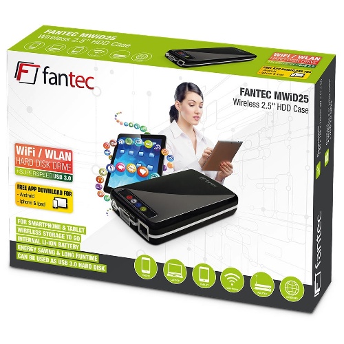 Fantec MWiD25 Mobile WiFi Disk