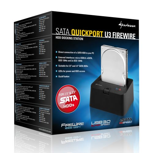 Sharkoon Quickport U3 FireWire