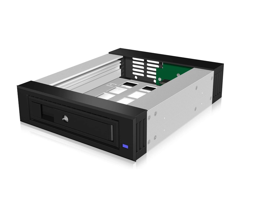 ICY BOX Mobile Rack, 1x 3.5/2,5 SATA/SAS to 1x SATA IB-129SSK-B