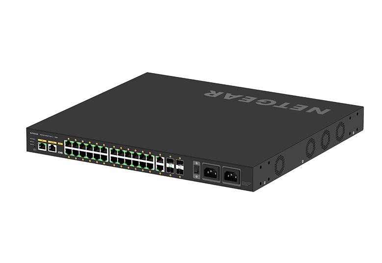 Netgear L3 24x1G PoE++ + 2x1G + 4xSFP managed switch M4250-26G4F-PoE++ GSM4230UP-100EUS