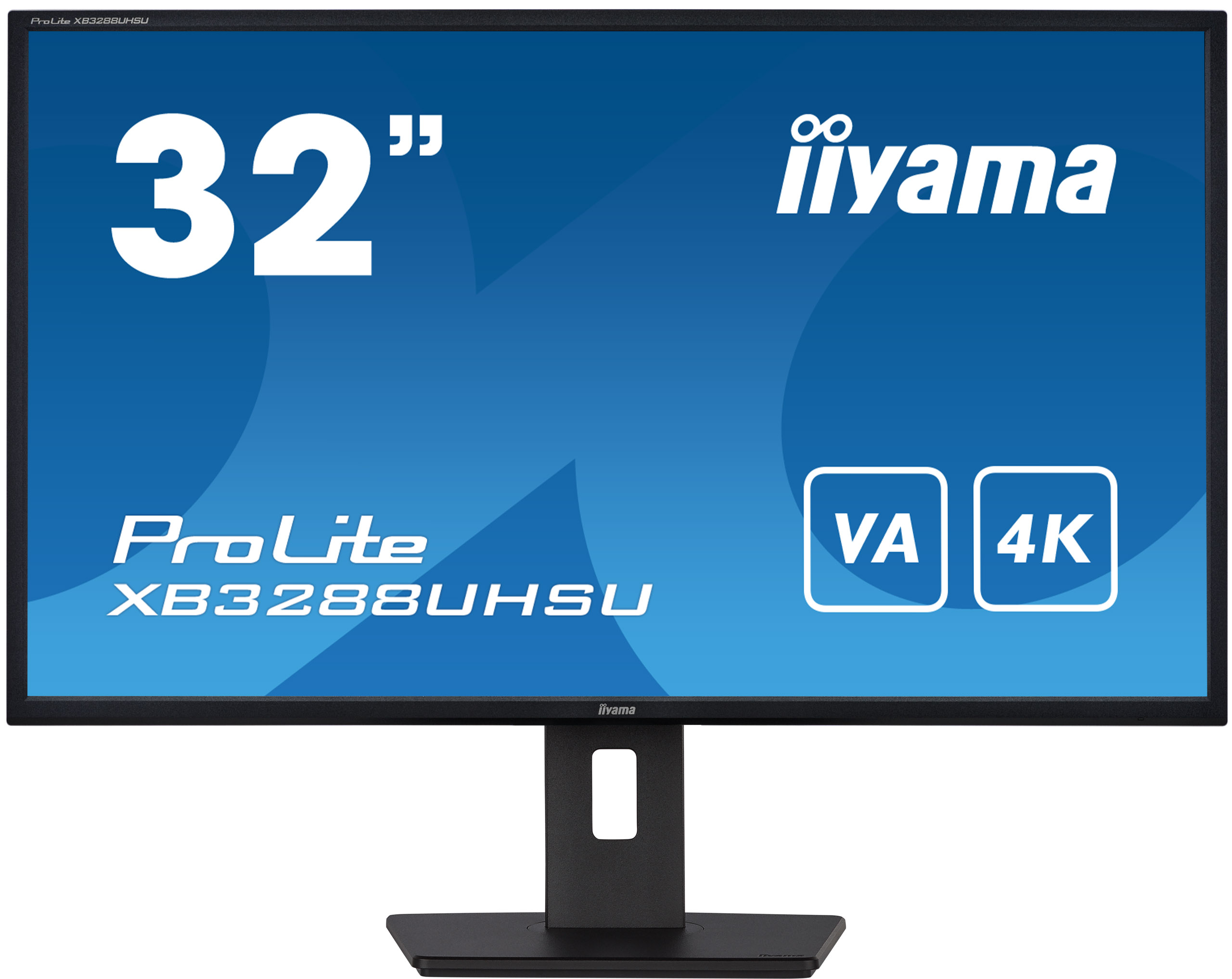 iiyama ProLite XB3288UHSU-B5 32'' VA paneel met 4K resolutie zwart monitor