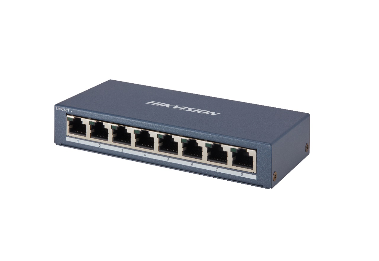 Hikvision DS-3E0508-E(B) 8 Port Gigabit Unmanaged Switch