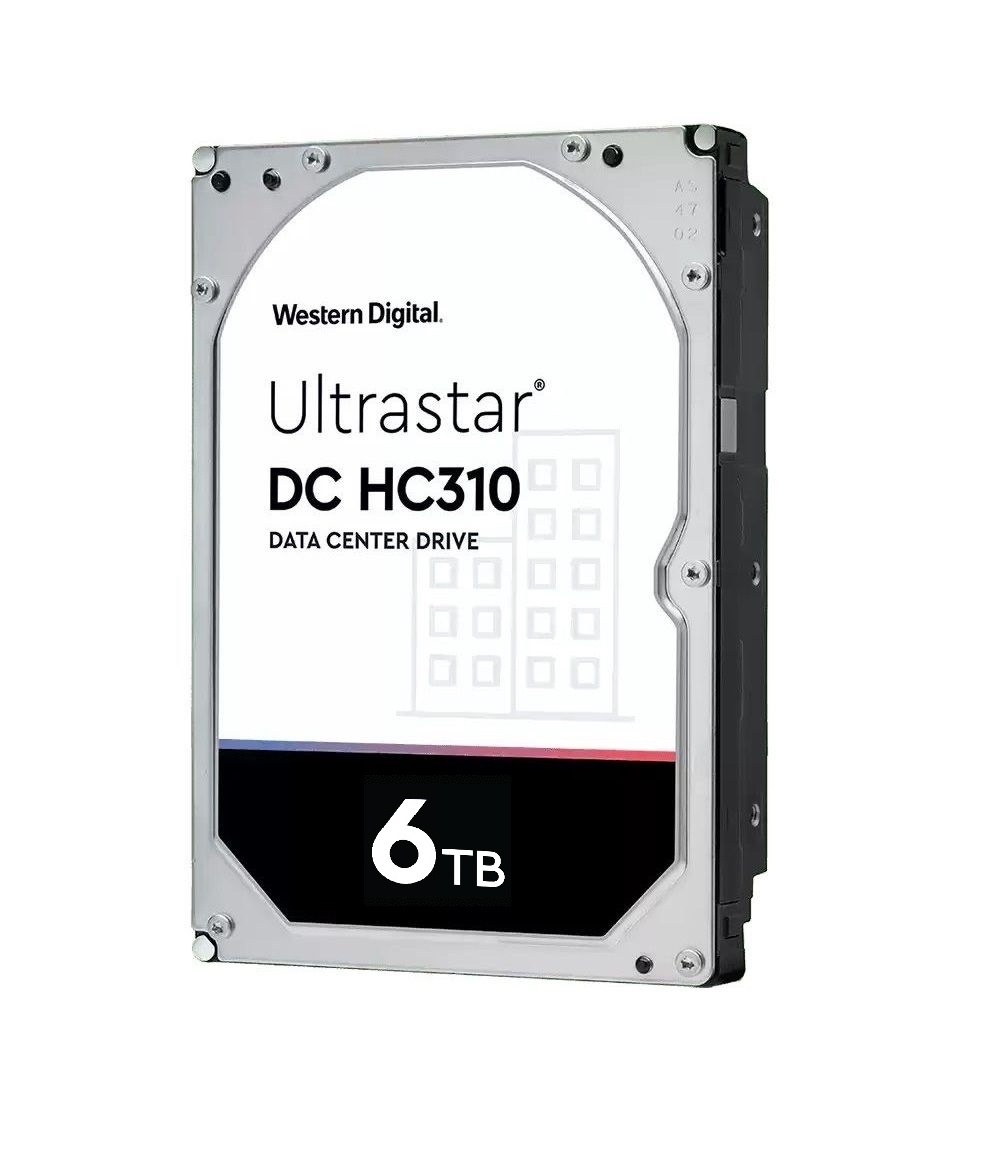 6TB Western Digital Ultrastar DC HC310 (SATA 6Gb/s) HUS726T6TALE604 With Pin3 Power Control