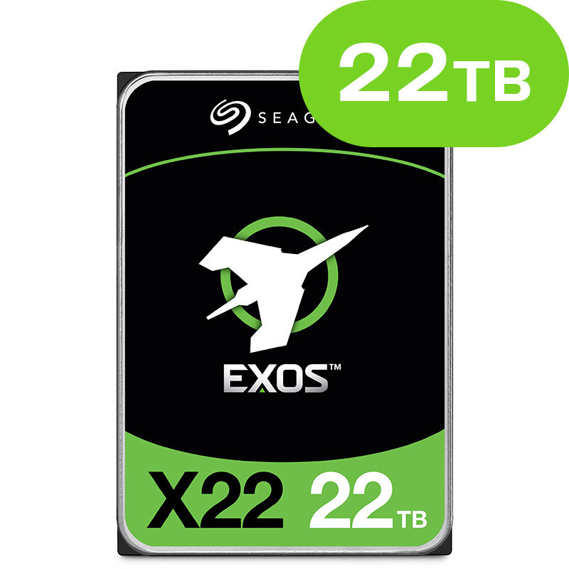 22TB Seagate Exos X22 SAS 12Gb/s 512e/4Kn ST22000NM000E
