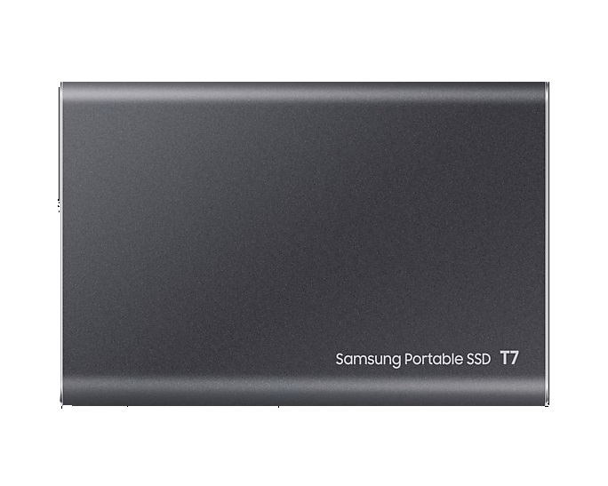 500GB Samsung Portable SSD T7 MU-PC500T/WW - Gray