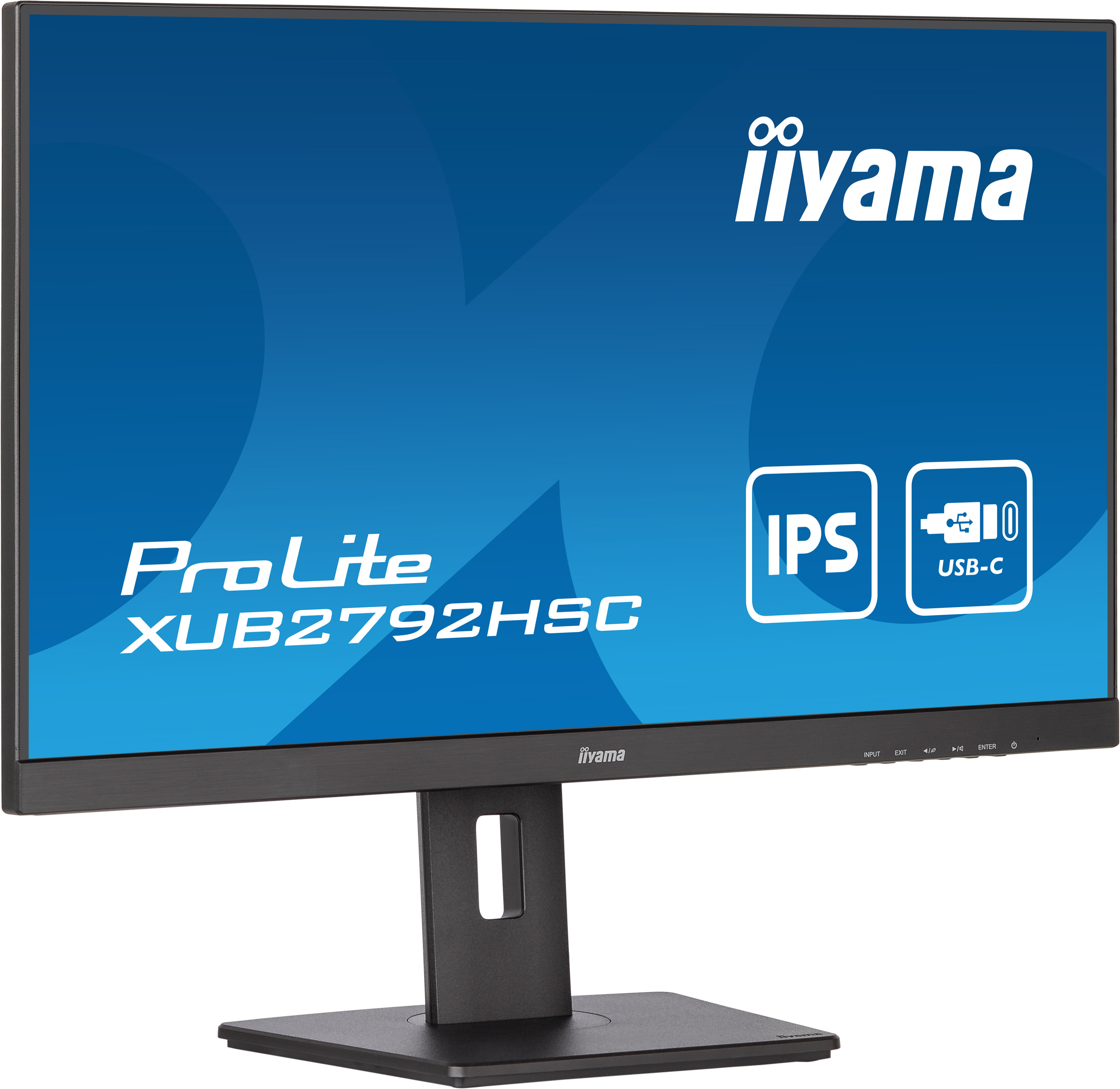 iiyama ProLite XUB2792HSC-B5 27inchIPS met USB-C-connector zwart monitor
