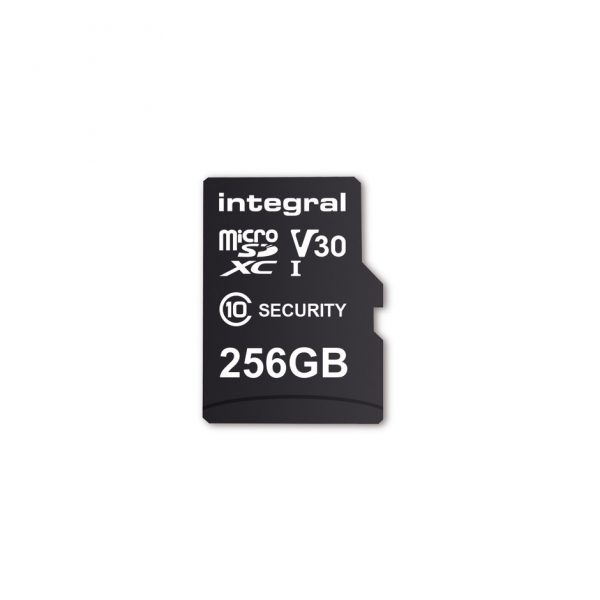 256GB Integral V30 MicroSDHC Card INMSDX256G10-SEC