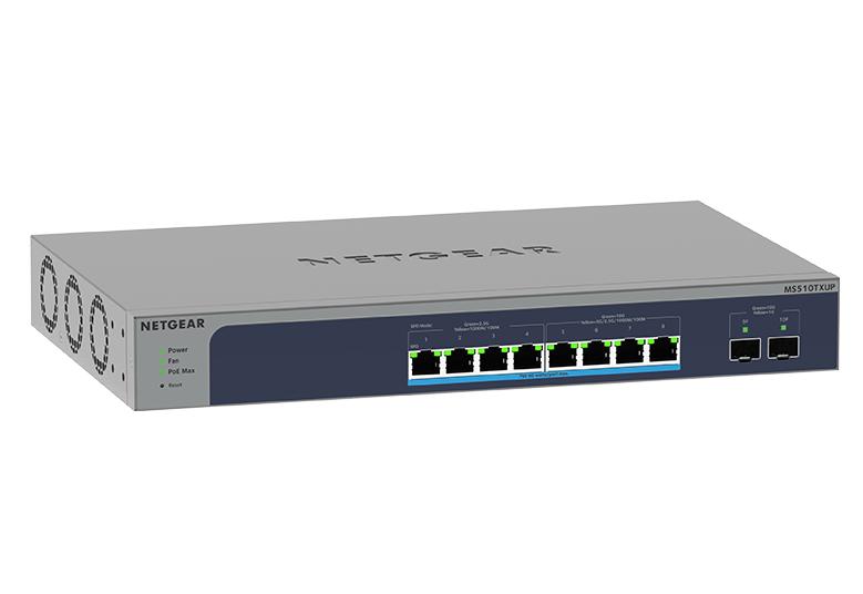 Netgear L3 4x2.5G + 4x10G + 2x10G SFP+ PoE++ (295 W) smart switch MS510TXUP-100EUS