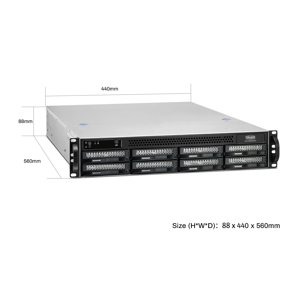 TerraMaster U8-423 8-bay Enterprise NAS 