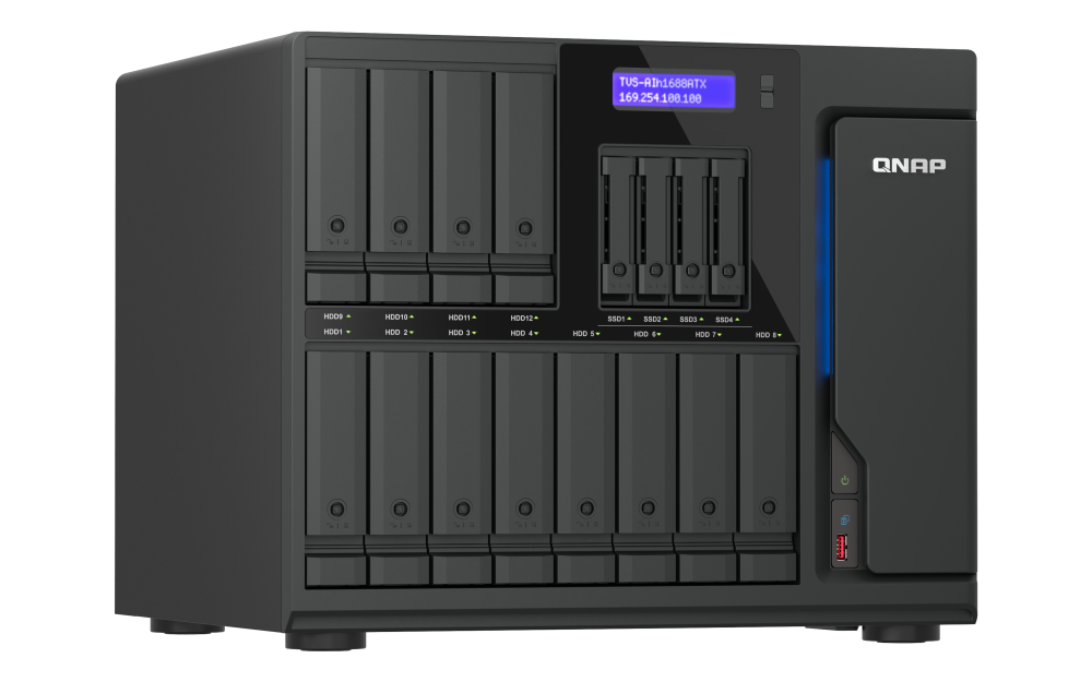 QNAP NAS TVS-AIh1688ATX-U7-32G 16-Bay NAS