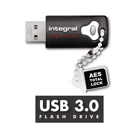 32GB Integral Crypto FIPS 140-2 USB3.0 INFD32GCRY3.0140-2