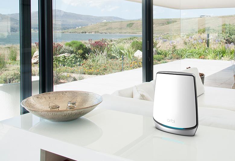 Netgear Orbi 4 poorten 1GbE Wi-Fi 6 2.4 GHz, 5 GHz desktop RBS850-100EUS