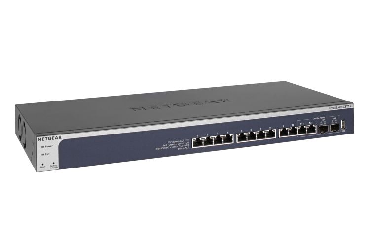 Netgear XS712Tv2 10-Gigabit Smart Managed Pro Switch