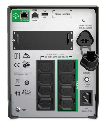 APC Smart-UPS 1500VA LCD 230V (SmartConnect) SMT1500IC