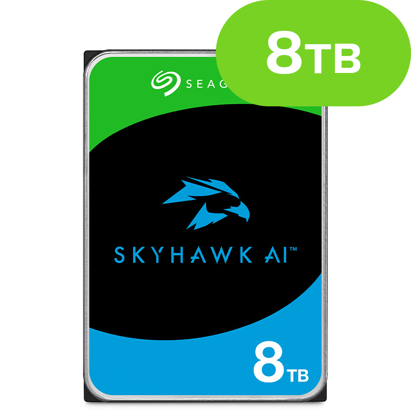 8TB Seagate SkyHawk AI Surveillance ST8000VE001