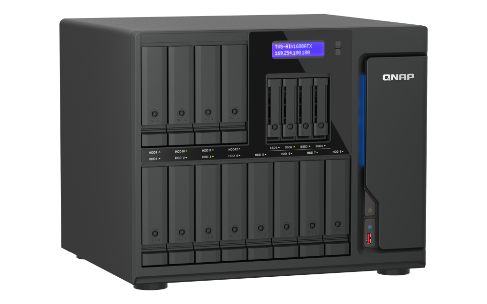 QNAP NAS TVS-AIh1688ATX-U7-32G 16-Bay NAS