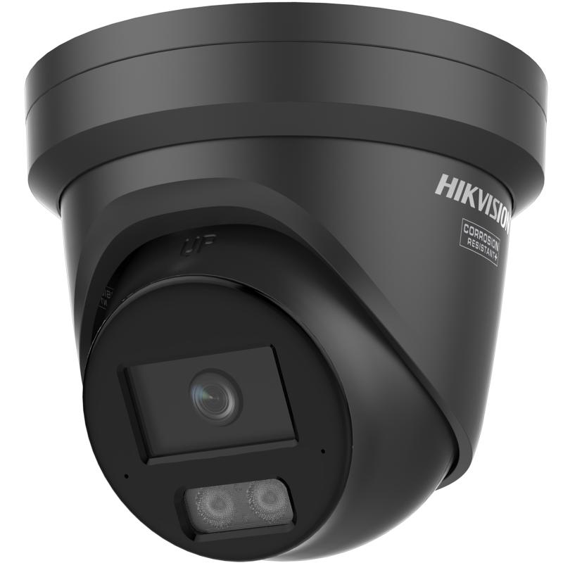 Hikvision DS-2CD2347G3-LI2UY(2.8mm)(BLACK) 4MP ColorVu Fixed Turret Network Camera