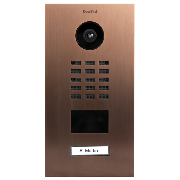 DoorBird IP Video Door Station D2101BV (In-wall/surface-mounted housing and power supply not included)