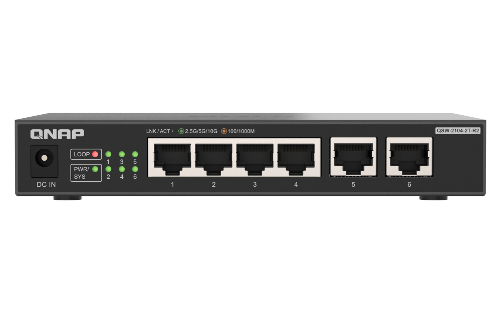 QNAP Switch QSW-2104-2T-R2