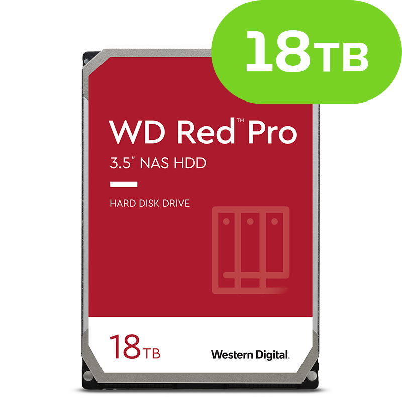 18TB WD RED Pro NAS HDD WD181KFGX