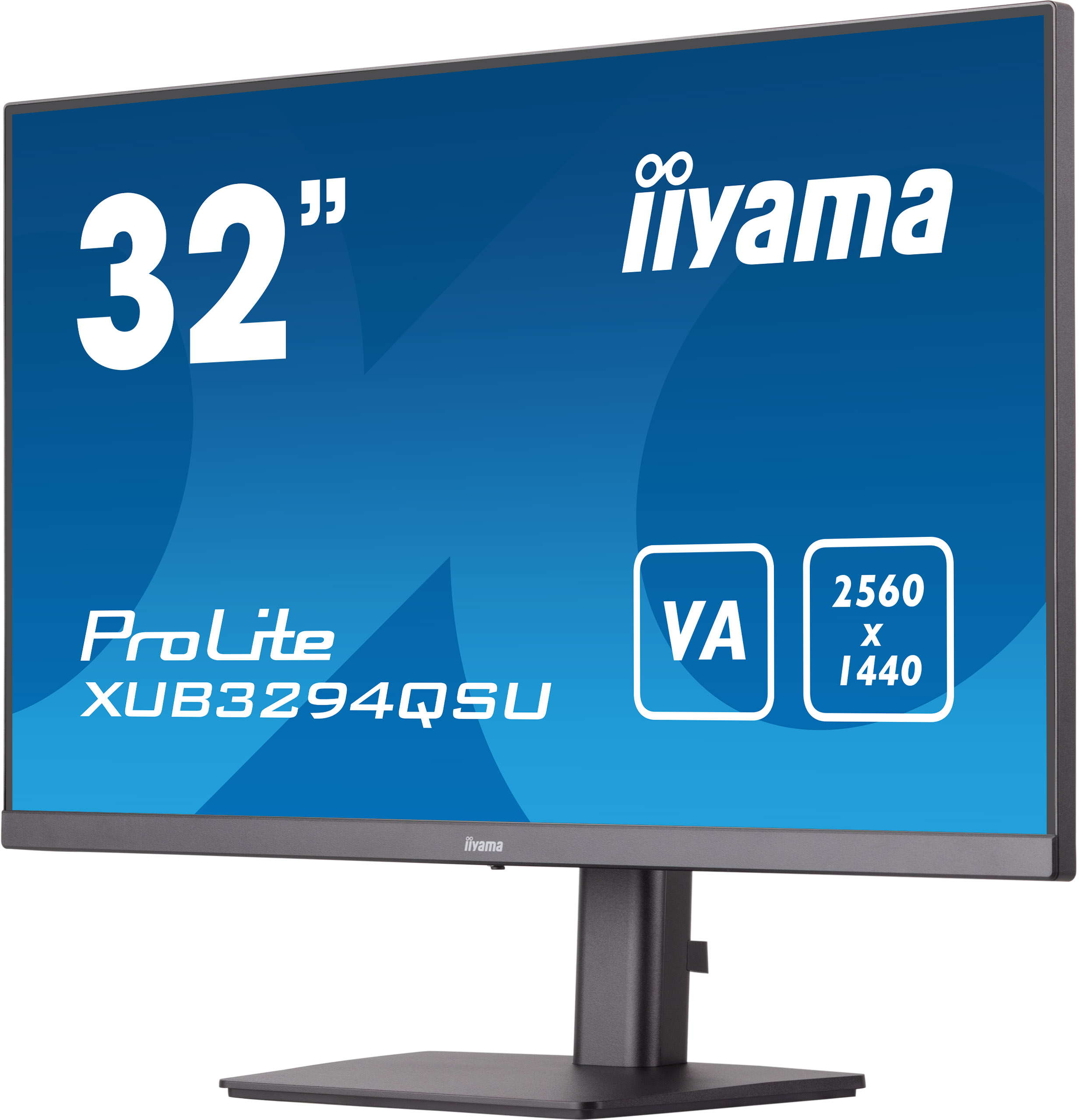 iiyama ProLite XUB3294QSU-B1 32” WQHD met VA zwart monitor
