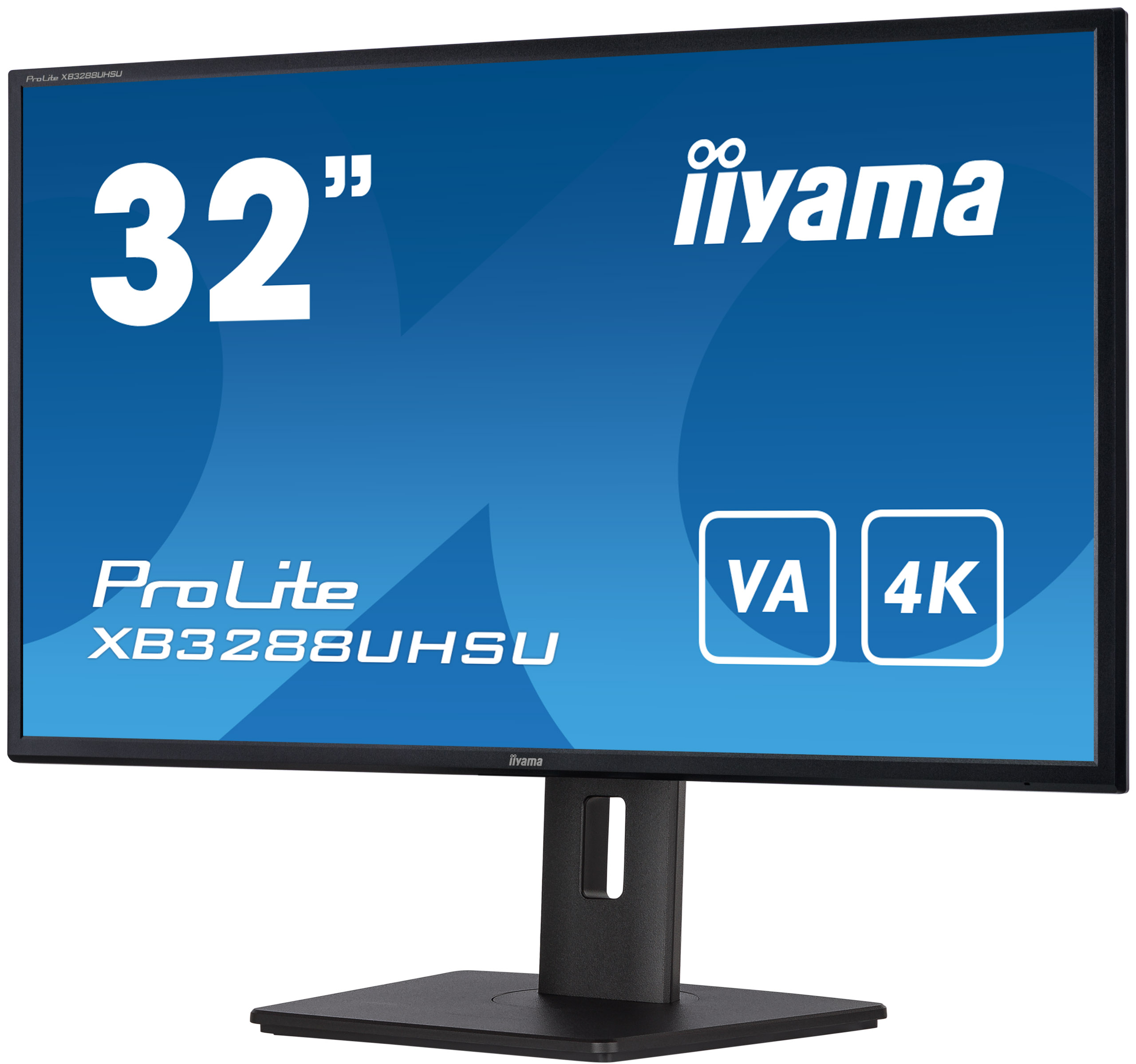 iiyama ProLite XB3288UHSU-B5 32 VA paneel met 4K resolutie zwart monitor