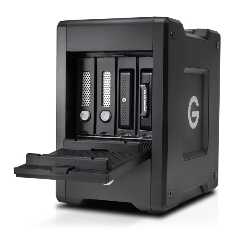 G-Technology G-SPEED Shuttle 4Bay 20TB Thunderbolt 3 met ev Series