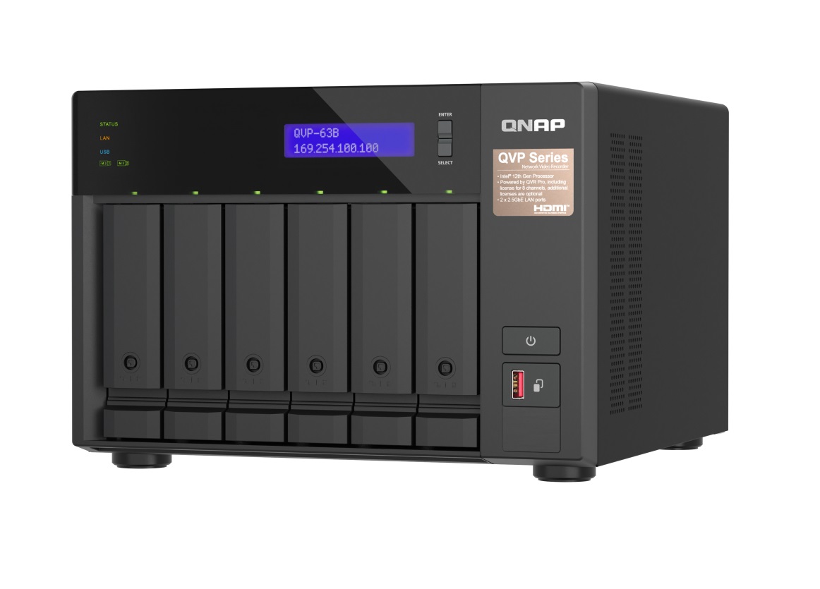 QNAP QVP-63B Surveillance NAS