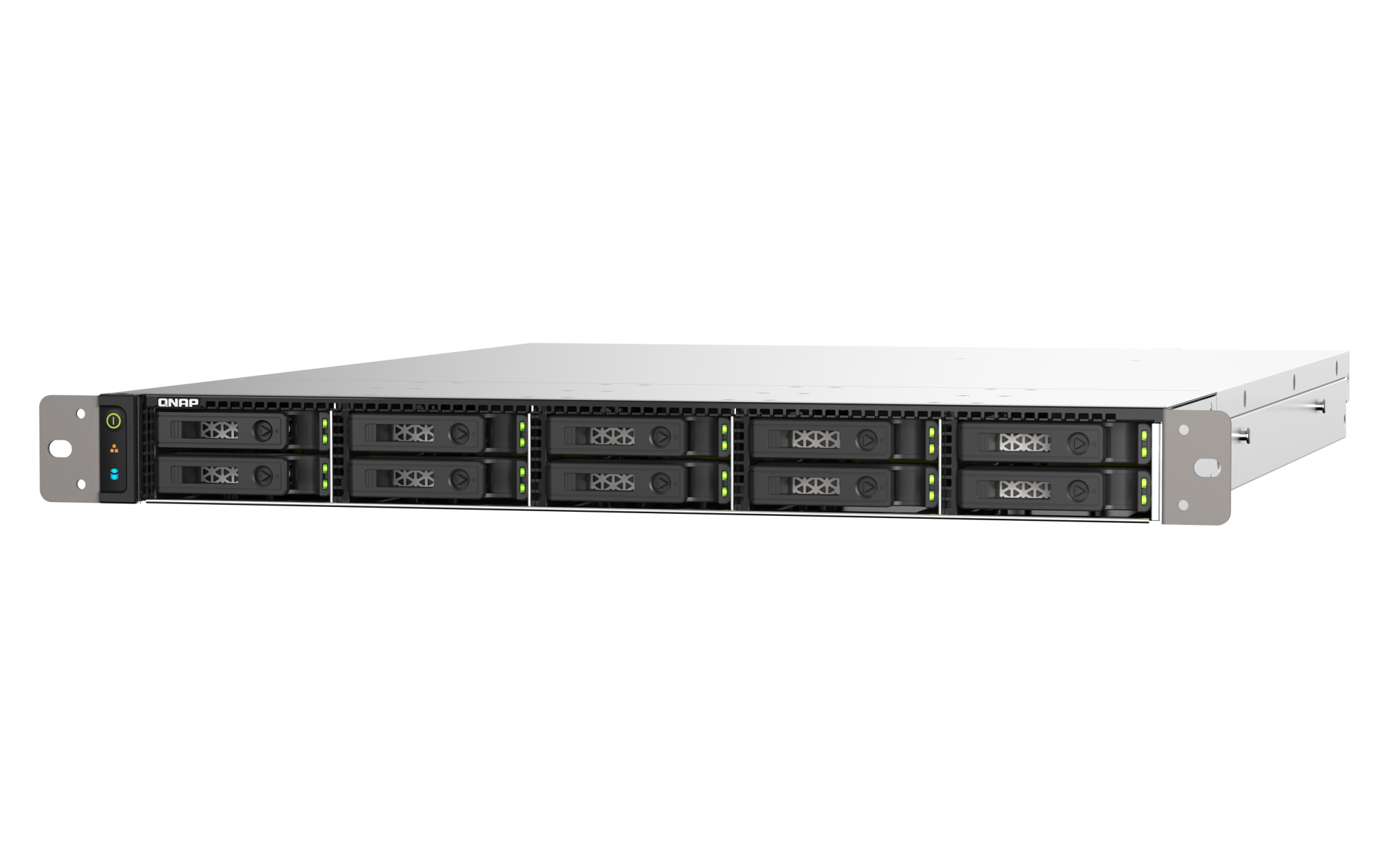 QNAP NAS TS-h1090FU-7302P-64G 10-bay SSD Rack
