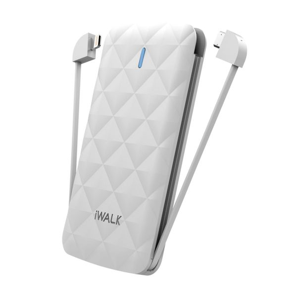 iWalk Duo 3000mAh Powerbank Wit