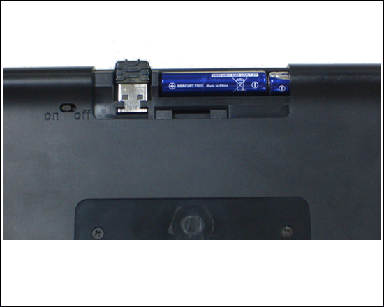 KeySonic KSK-3201 RF Wireless Keyboard