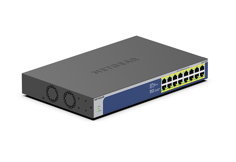Netgear 16x1G PoE+ unmanaged switch GS516PP-100EUS