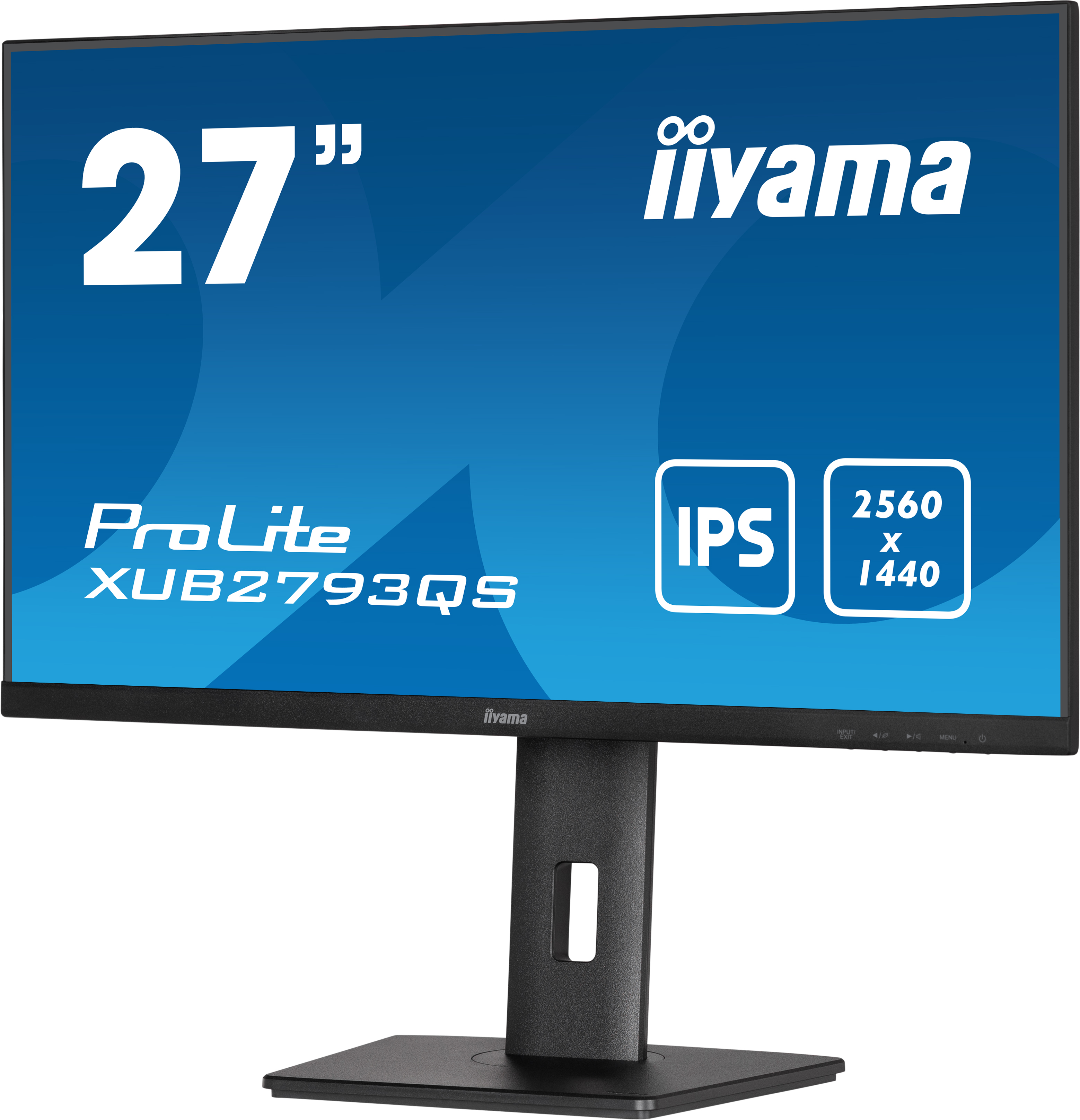iiyama ProLite XUB2793QS-B1 27” WQHD met IPS-paneel zwart monitor