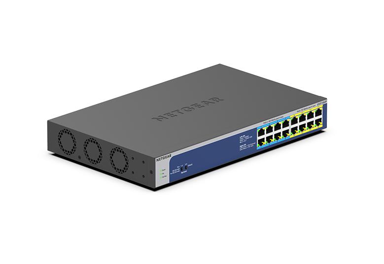 Netgear 8x1G PoE+ + 8x1G PoE++ unmanaged switch GS516UP-100EUS