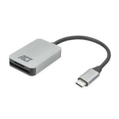 ACT USB-C kaartlezer voor SD en micro SD, SD 4.0 UHS-II AC7056