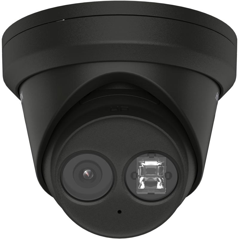 Hikvision DS-2CD2383G2-IU(2.8mm)(BLACK) 8MP AcuSense Fixed Turret Network Camera