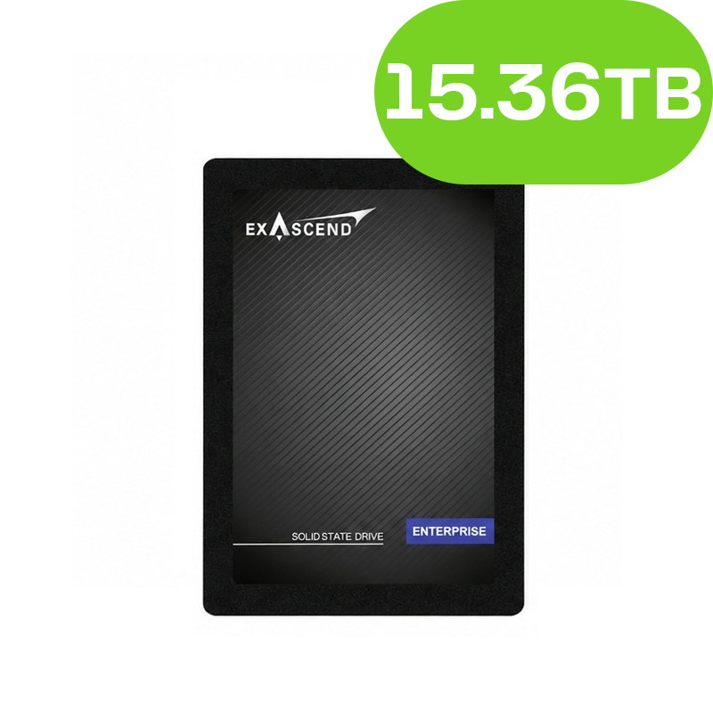 15360GB Exascend SE4 NAND Flash SSD Enterprise SATA3 2.5"(7mm) 3D TLC