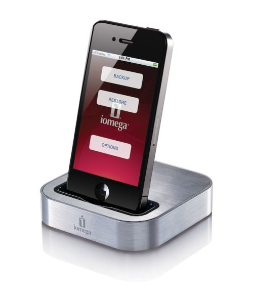 Iomega SuperHero Backup Charger for iPhone incl. 4GB