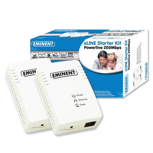 Eminent EM8023 xLINE Pro Powerline Starter Kit