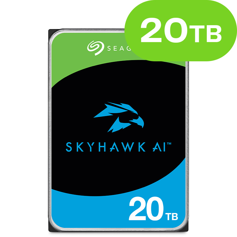 20TB Seagate SkyHawk AI Surveillance ST20000VE002