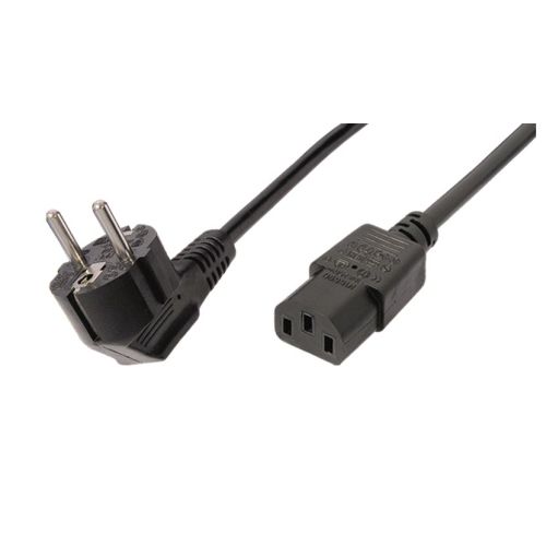 ACT 230V powercord schuko male (angled)