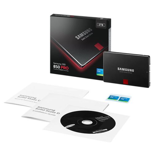 2TB Samsung SSD 850 Pro MZ-7KE2T0BW